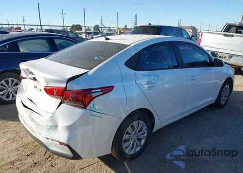 2020 Hyundai Accent Se из США, поврежденный, VIN 3KPC24A69LE121171